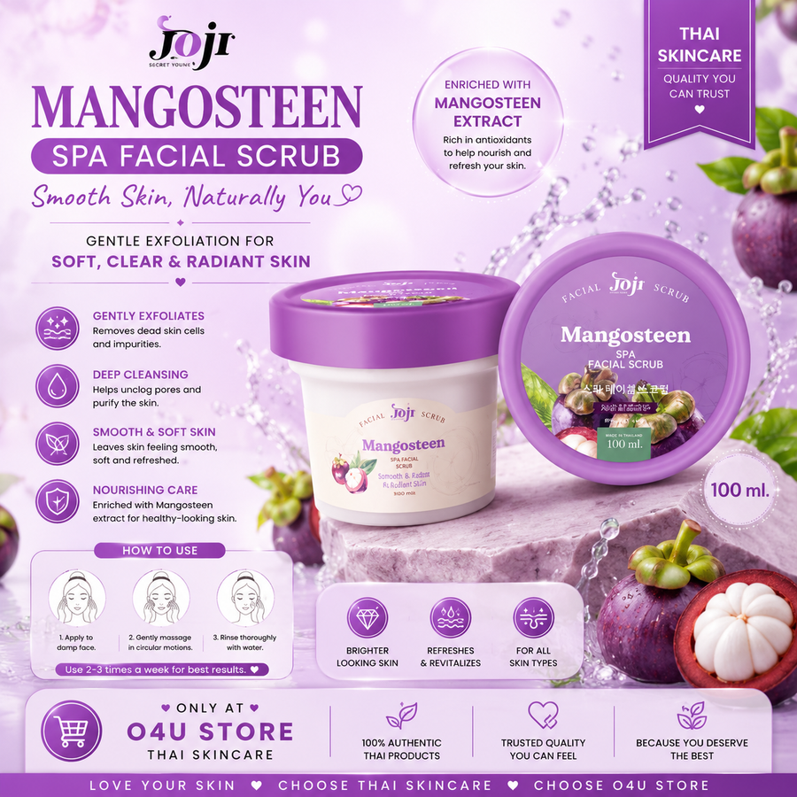 Joji MANGOSTEEN Spa Facial Scrub