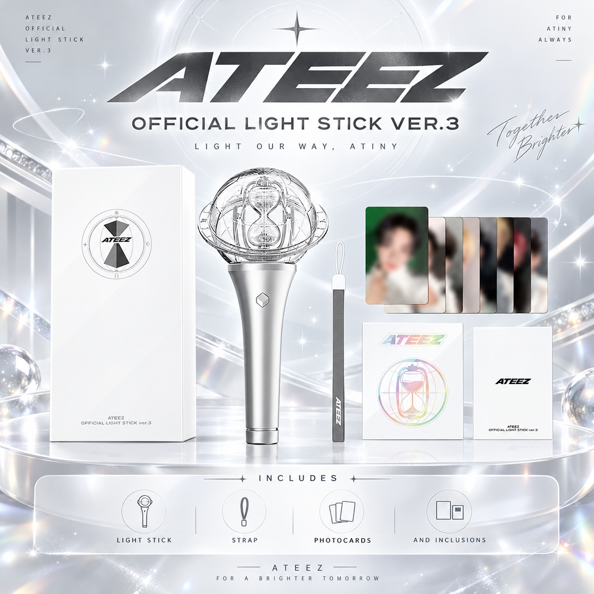 Ateez Official Lightstick Ver.3