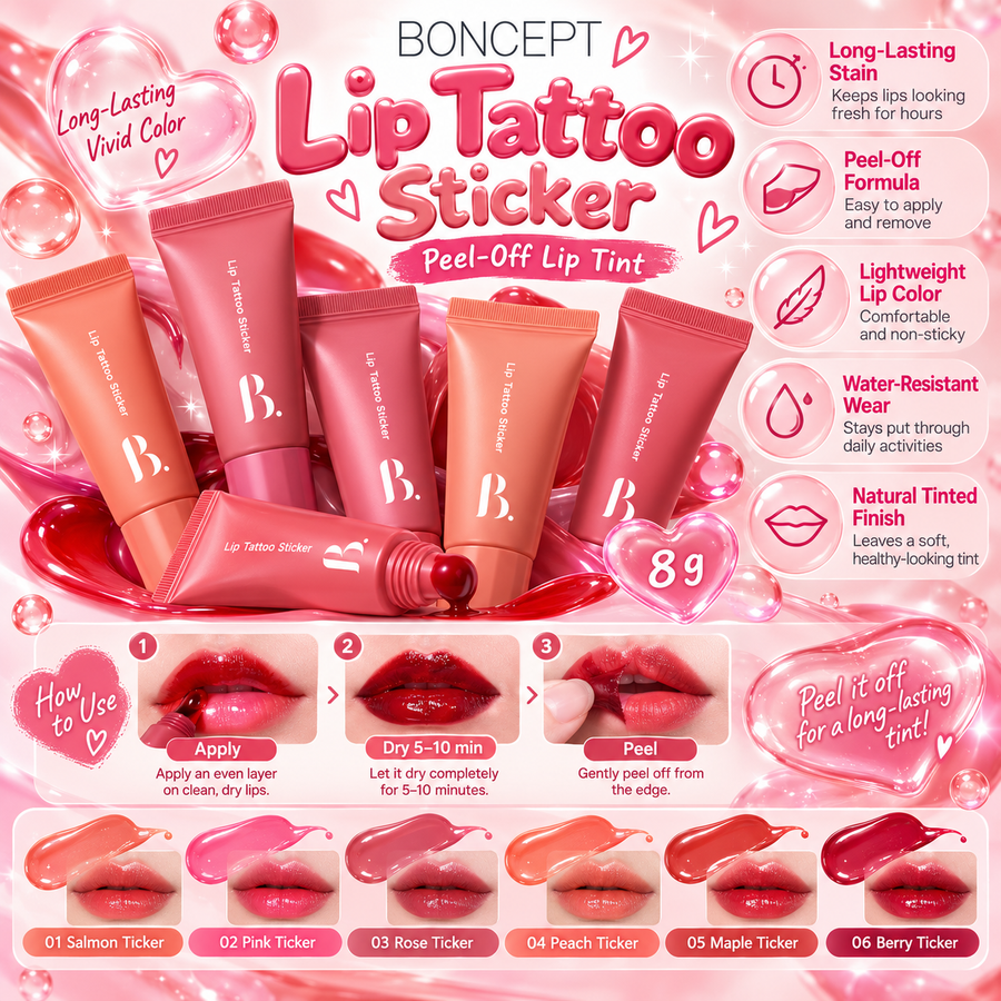Tonymoly X Boncept Lip Tatoo