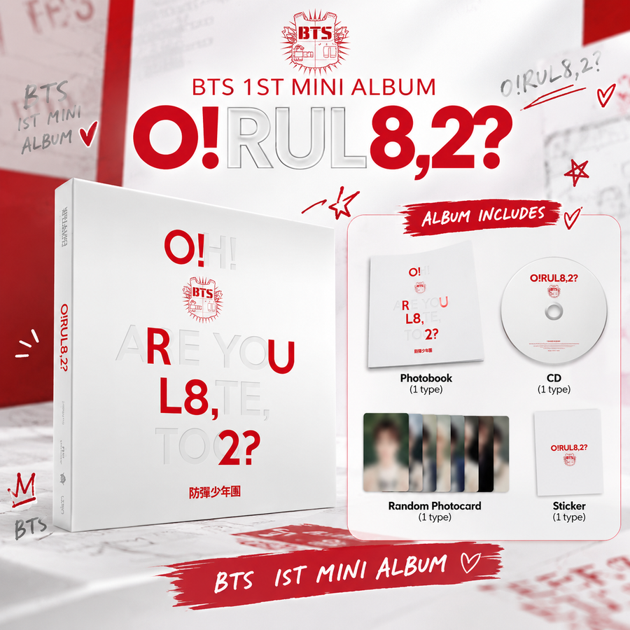 BTS O!RUL8,2? - 1st Mini Album