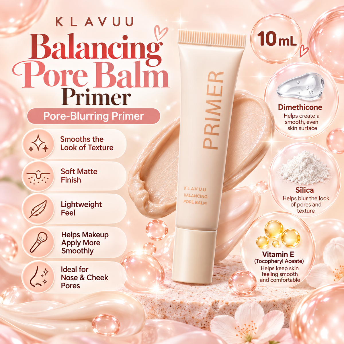 KLAVUU Primer Pore Balm