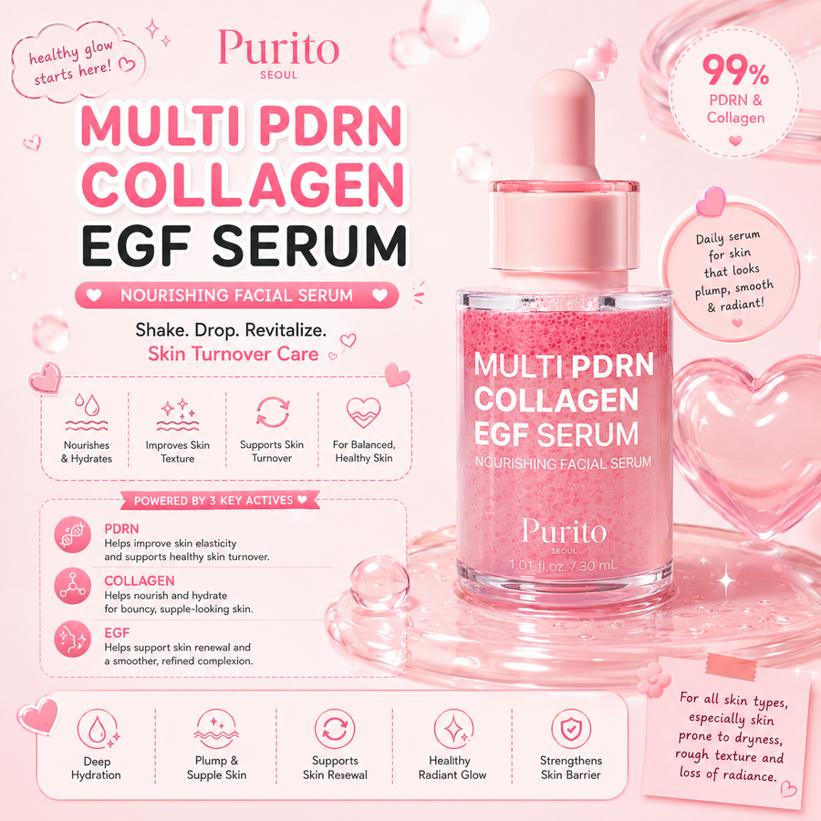 Purito Multi PDRN Collagen EGF Serum