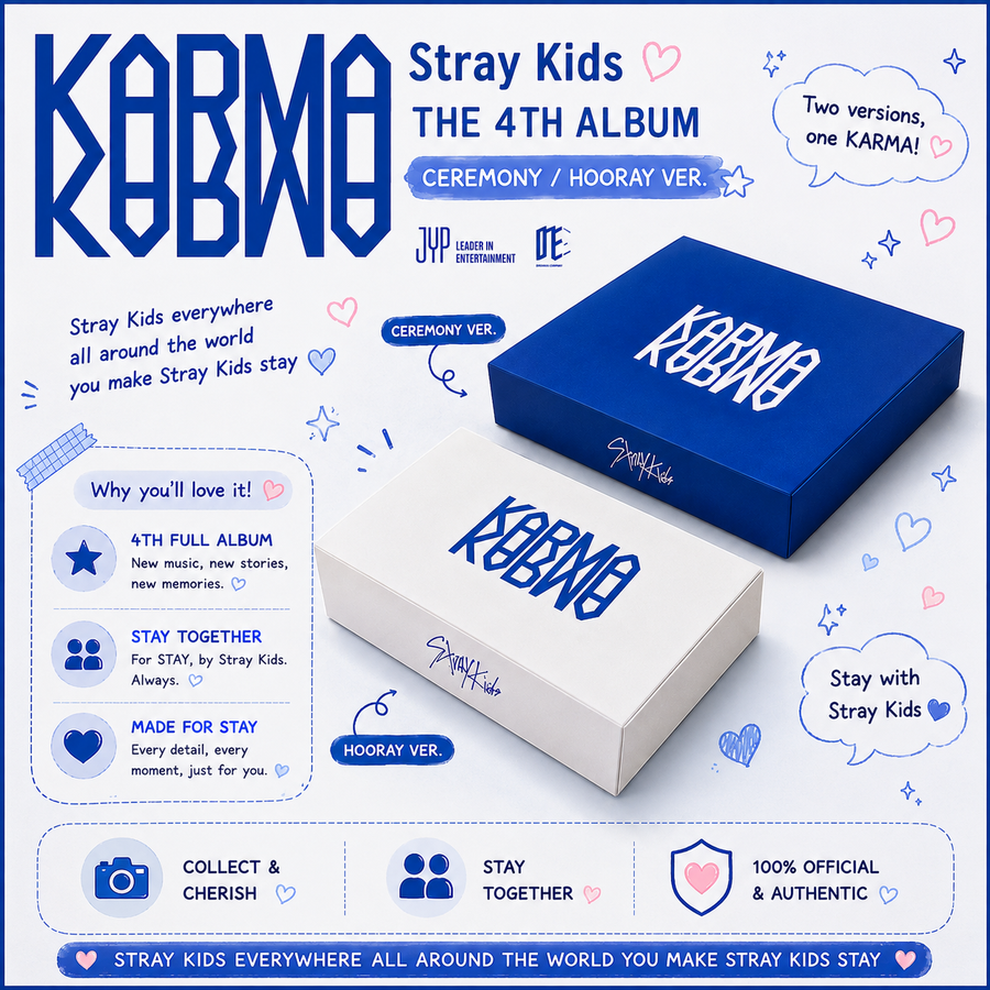 STRAYKIDS KARMA - The 4th Full Album (Random Vers.)
