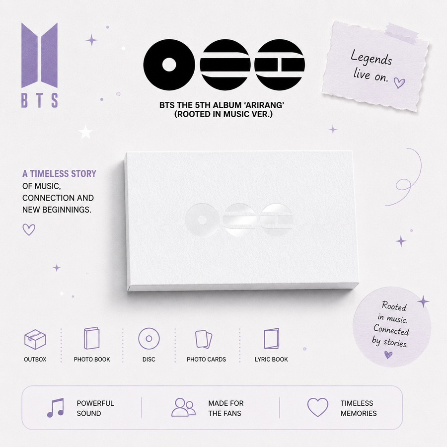 BTS Arirang (Rooted) Album