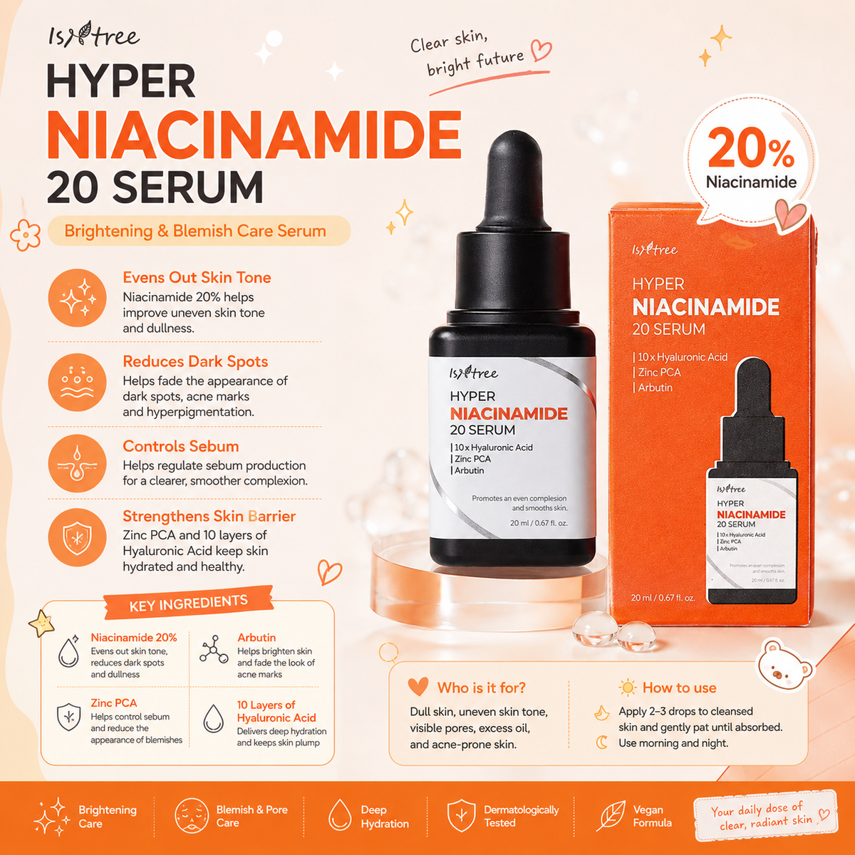 ISNTREE Hyper Niacinamide 20 Serum