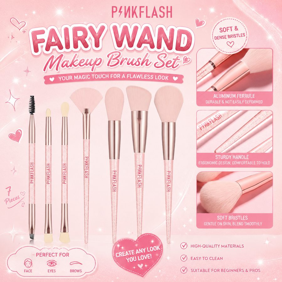 Pinkflash Makeup Brushes