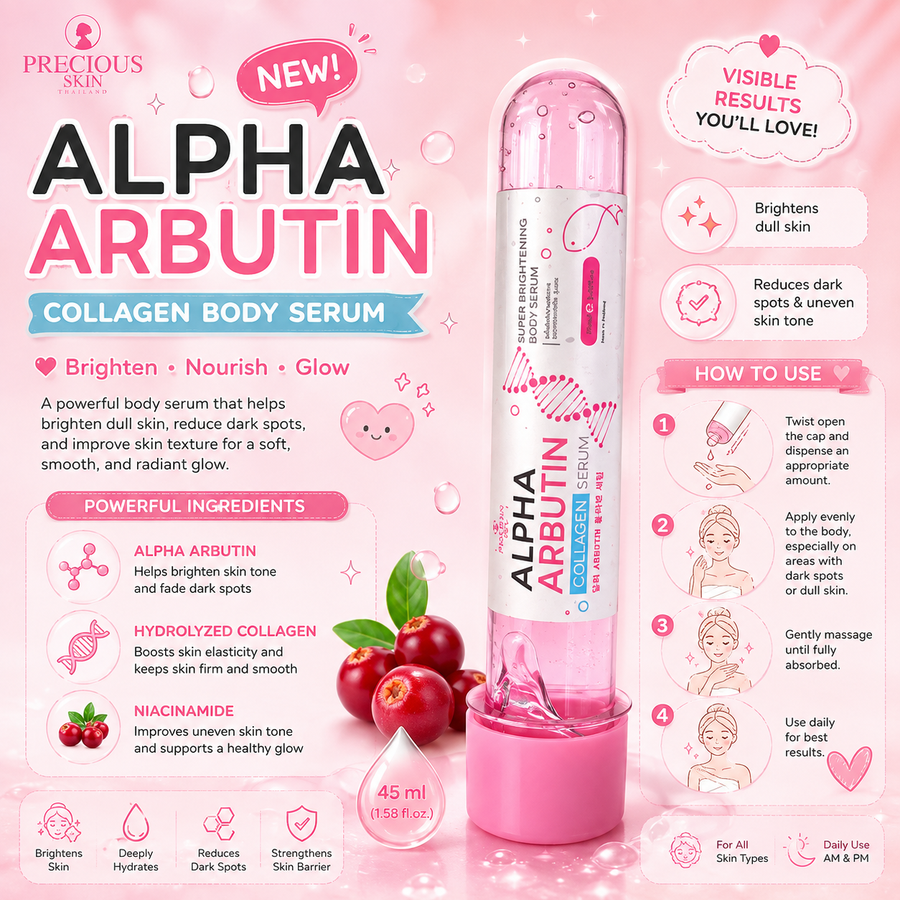 Precious Skin Alpha Arbutin 3+ Collagen Serum