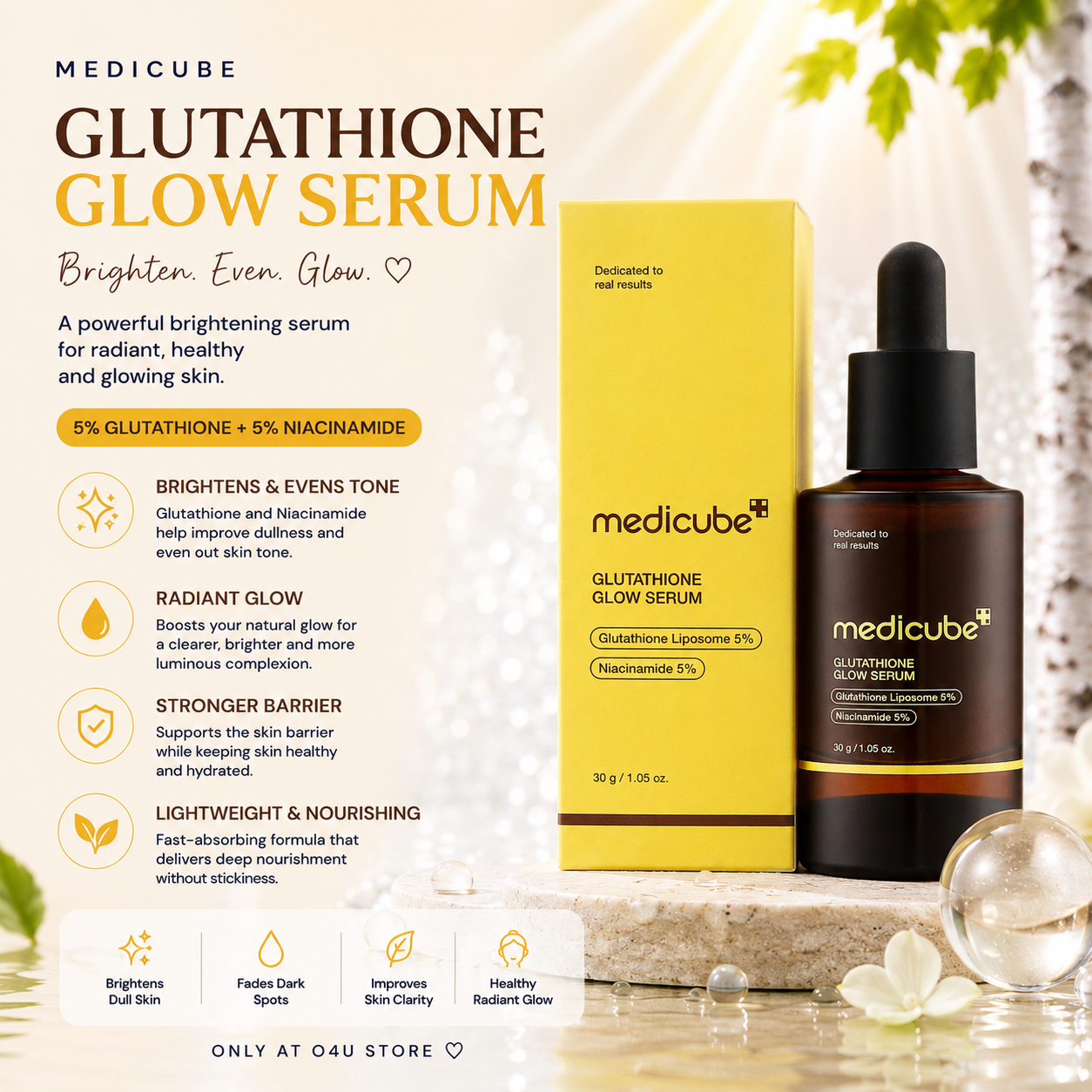 Medicube Glutathione Glow Serum 30g