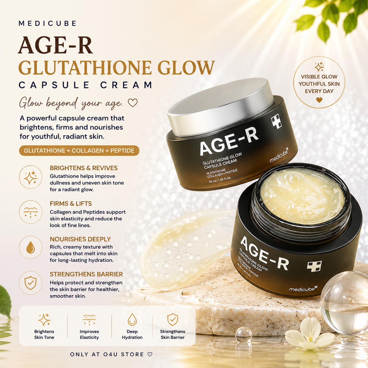 Medicube AGE-R Glutathoine Capsule Cream 50ml