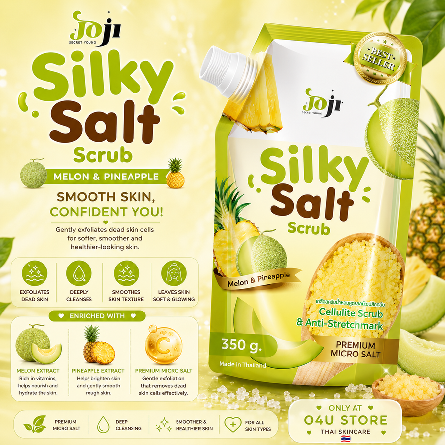 Joji Silky CELLULITE & ANTI STRETCH MARK Salt Scrub