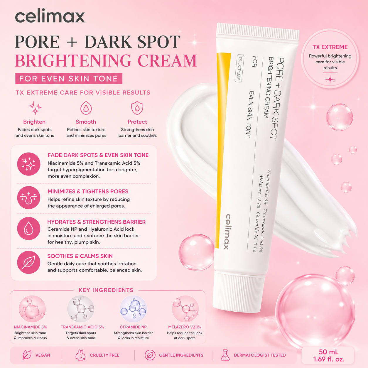Celimax Pore + Dark Spot Cream