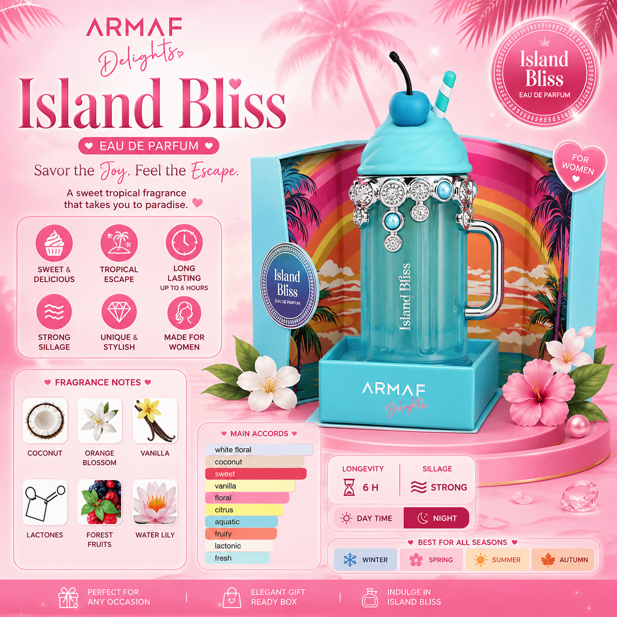Armaf - Island Bliss Eau de Parfum 100ml