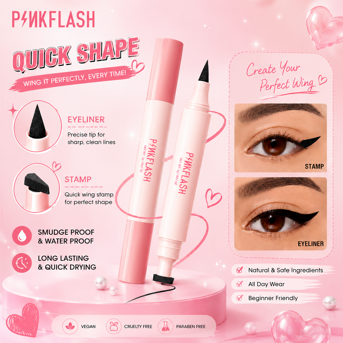 Pinkflash Eyeliner Stamp