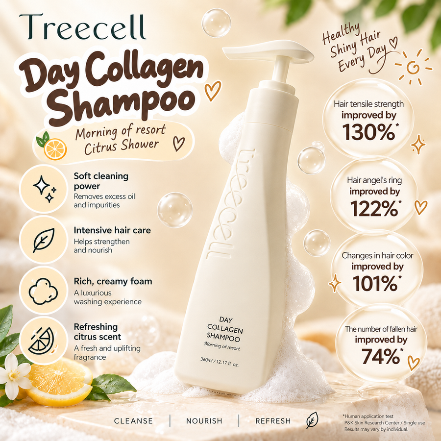 Treecell Collagen DAY Shampoo - Morning of Resort