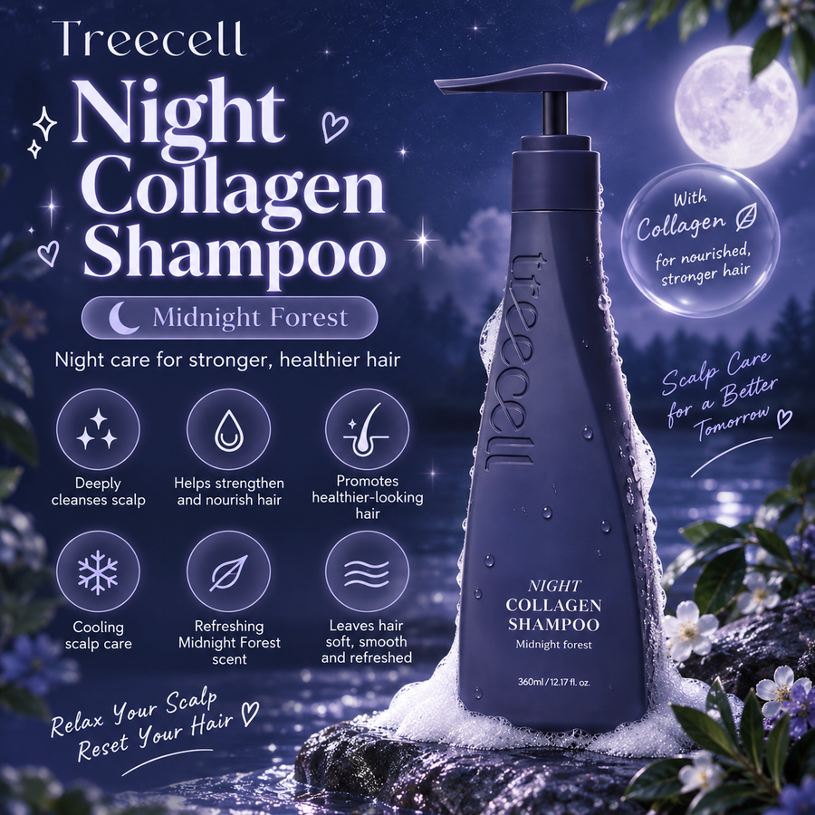 Treecell Collagen NIGHT Shampoo Midnight Forest