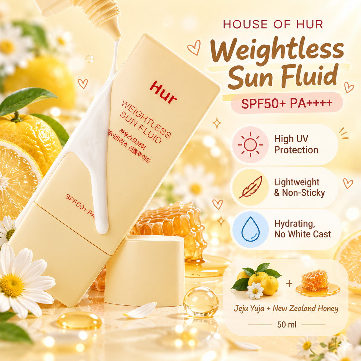 House Of Hur Weighless Sun Fluid