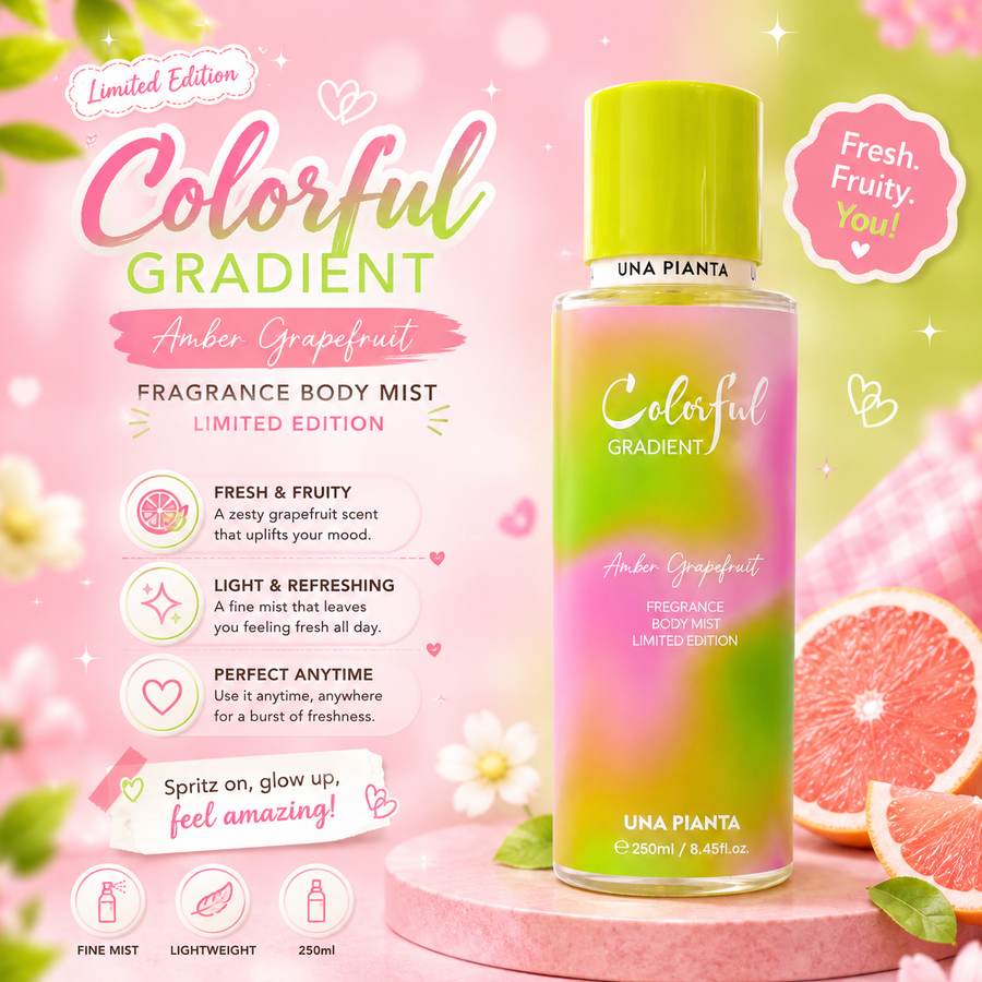 Amber Grapefruit Fragrance Body Mist