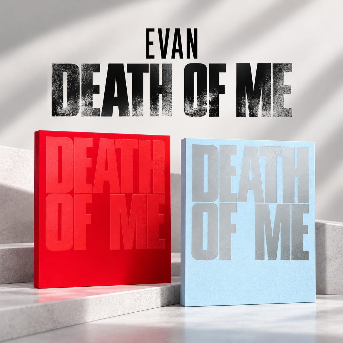 EVAN 1st mini album DEATH OF ME Random Vers.