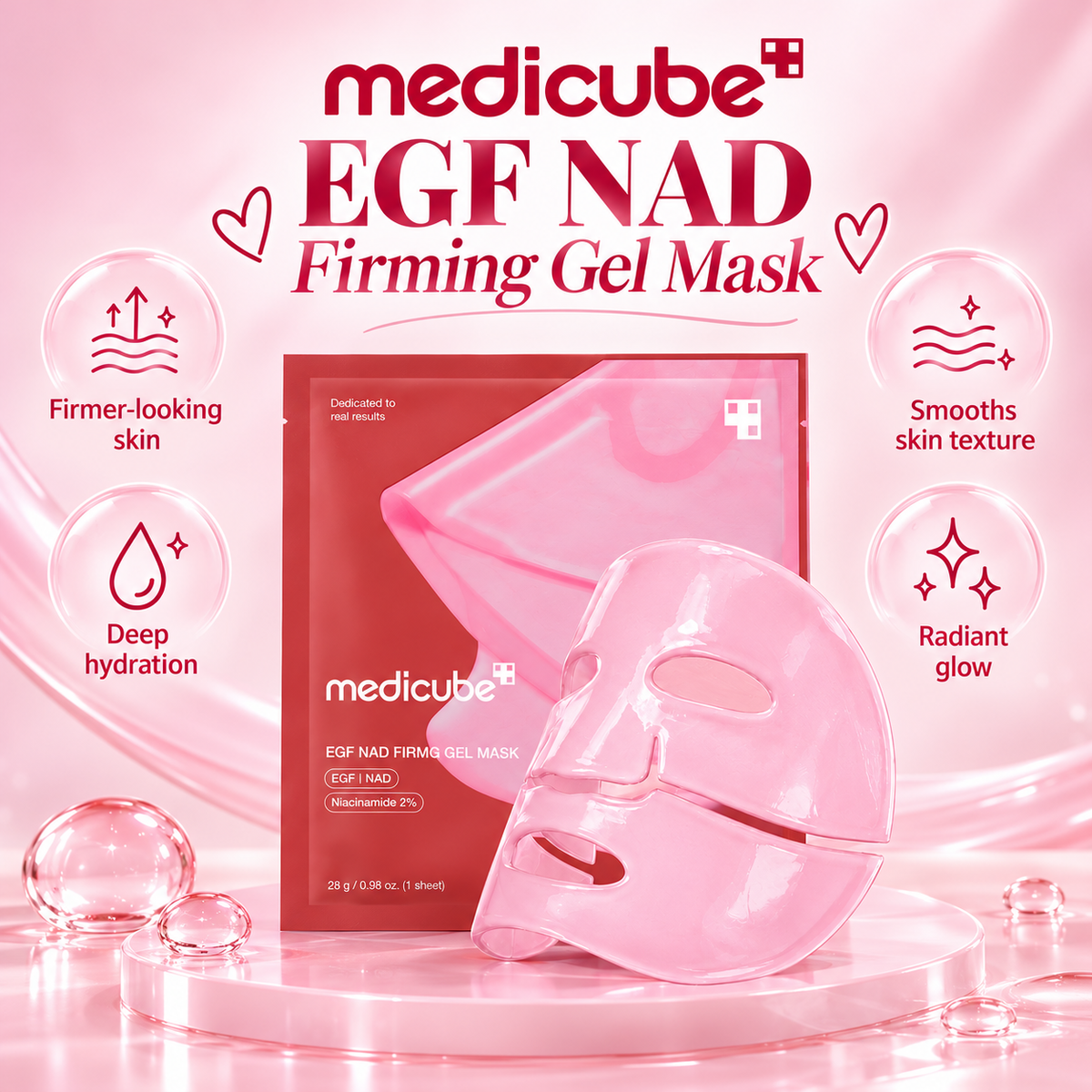 Medicube EGF NAD Firming Gel Mask