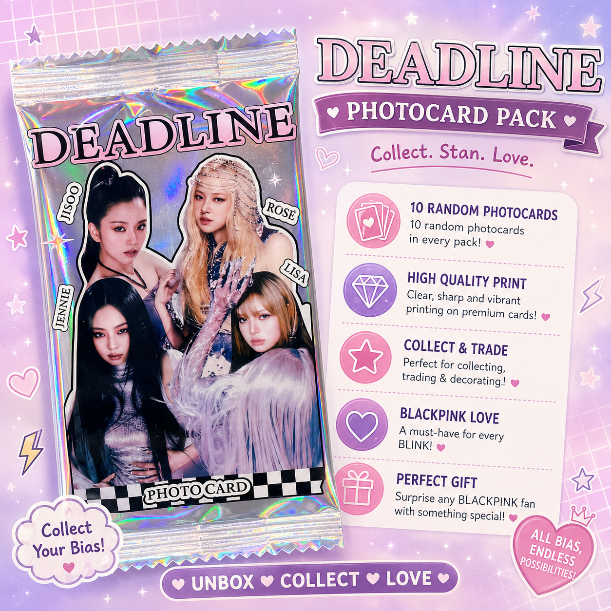 Blackpink Photocards Pack 10X