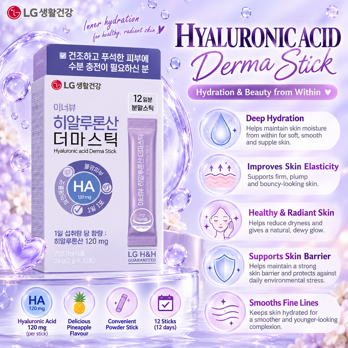 LG Hyaluronic Acid Derma Stick
