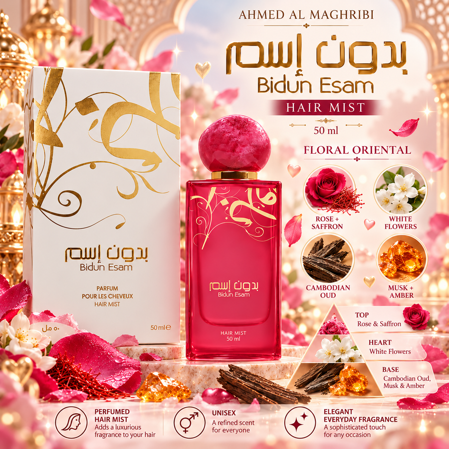 Ahmed Al Maghribi BIDUN ESAM Hair Mist