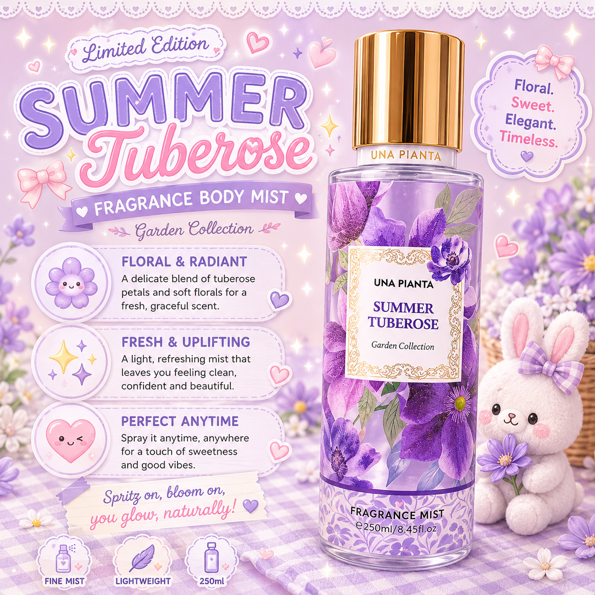 Summer Tuberose - Garden Collection Body Mist
