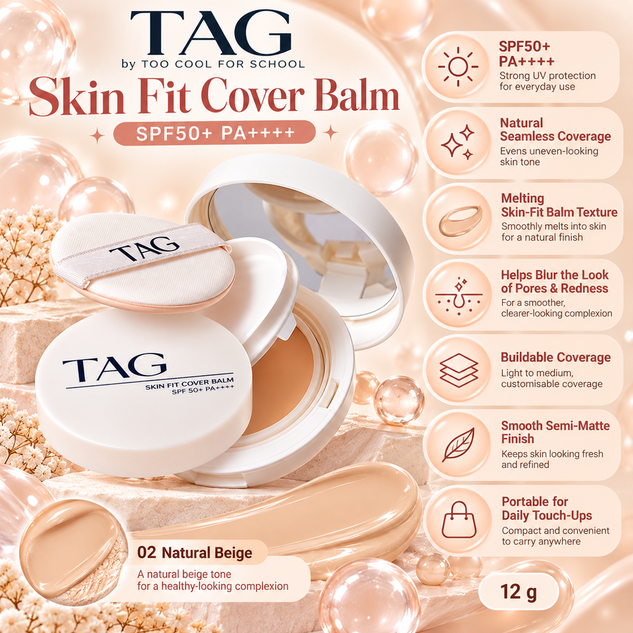 Too Cool For School TAG Skin Fit Cover Balm
