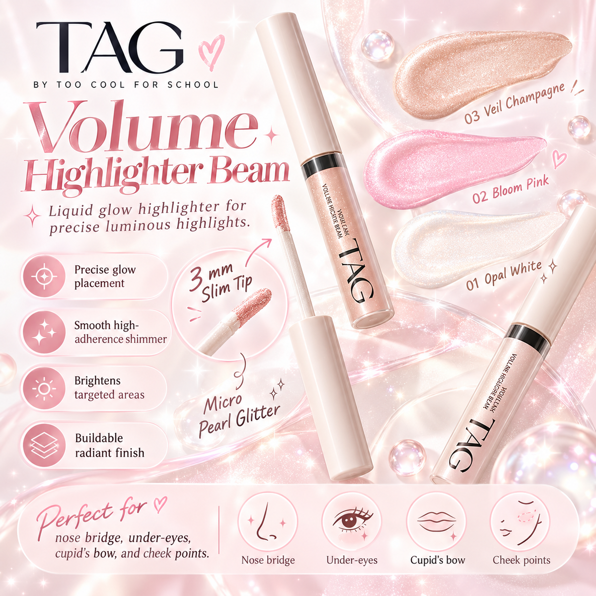 Too Cool For School TAG Volume Highlighter Beam