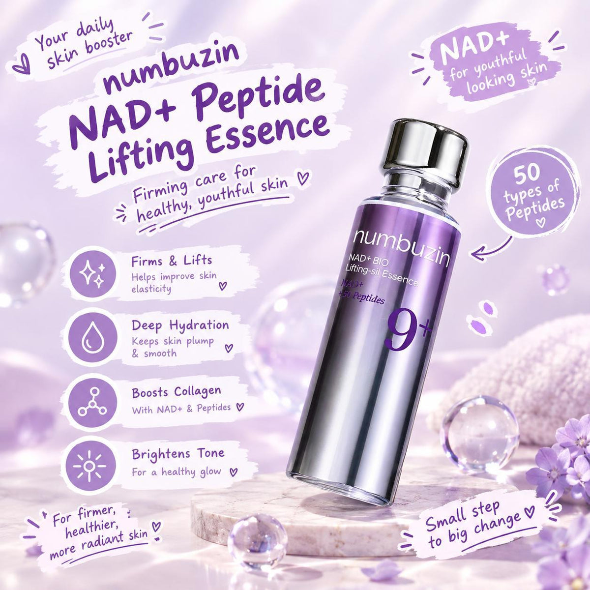 numbuzin No.9 NAD Bio Lifting-sil Essence